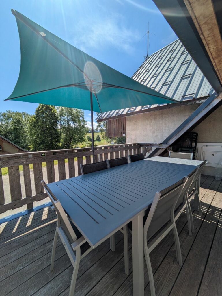 Terrasse coté cuisine